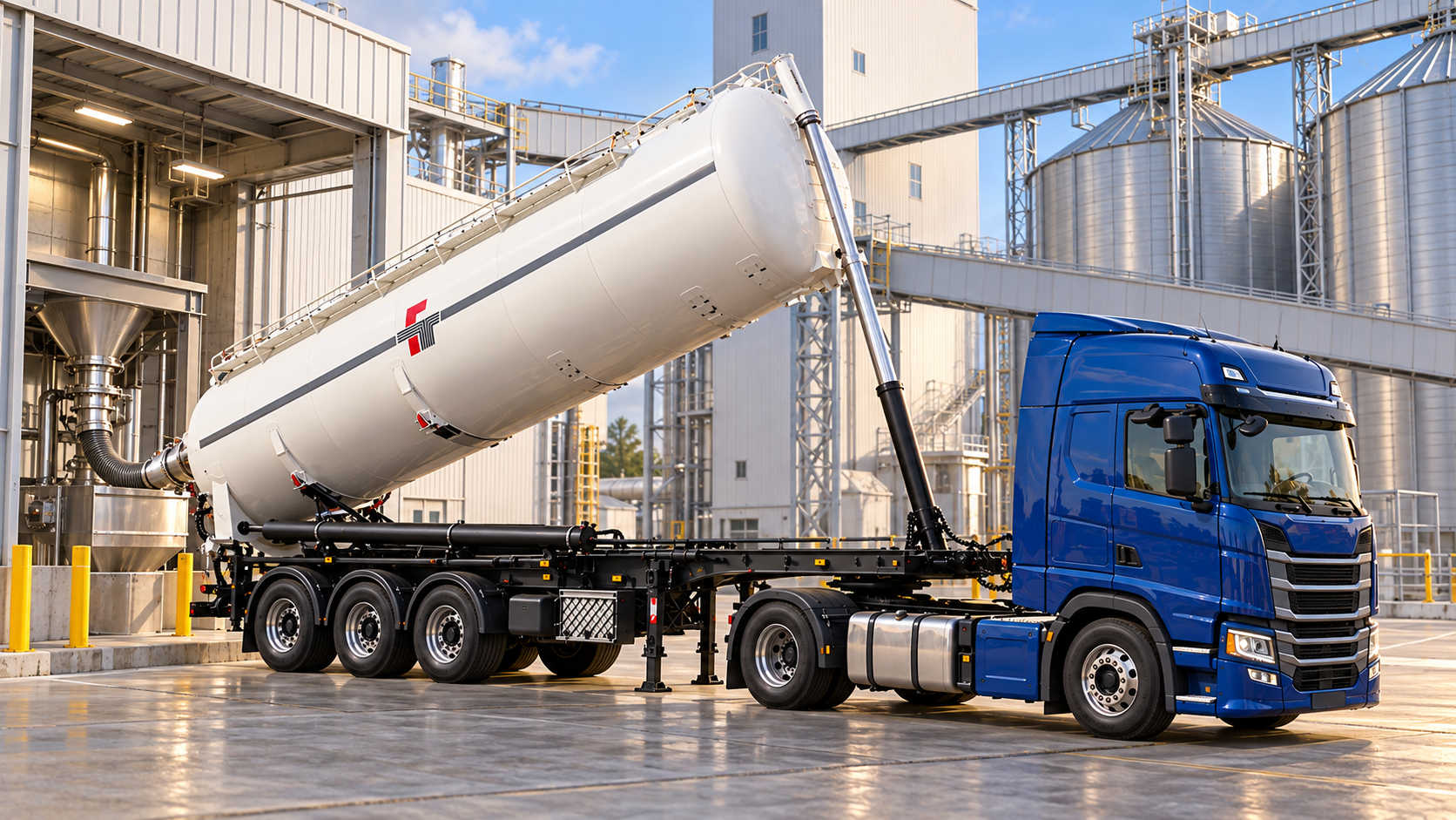 Four Trans logistics vehicle