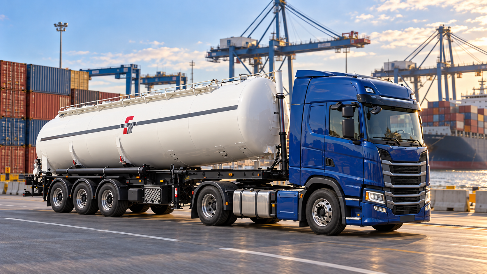 Four Trans logistics vehicle