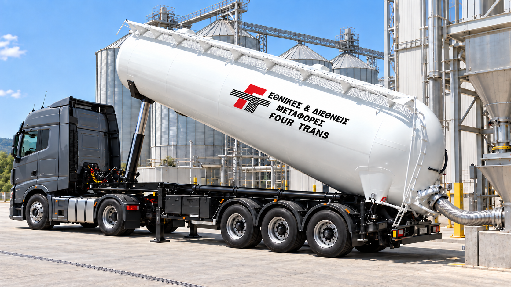 Four Trans logistics vehicle