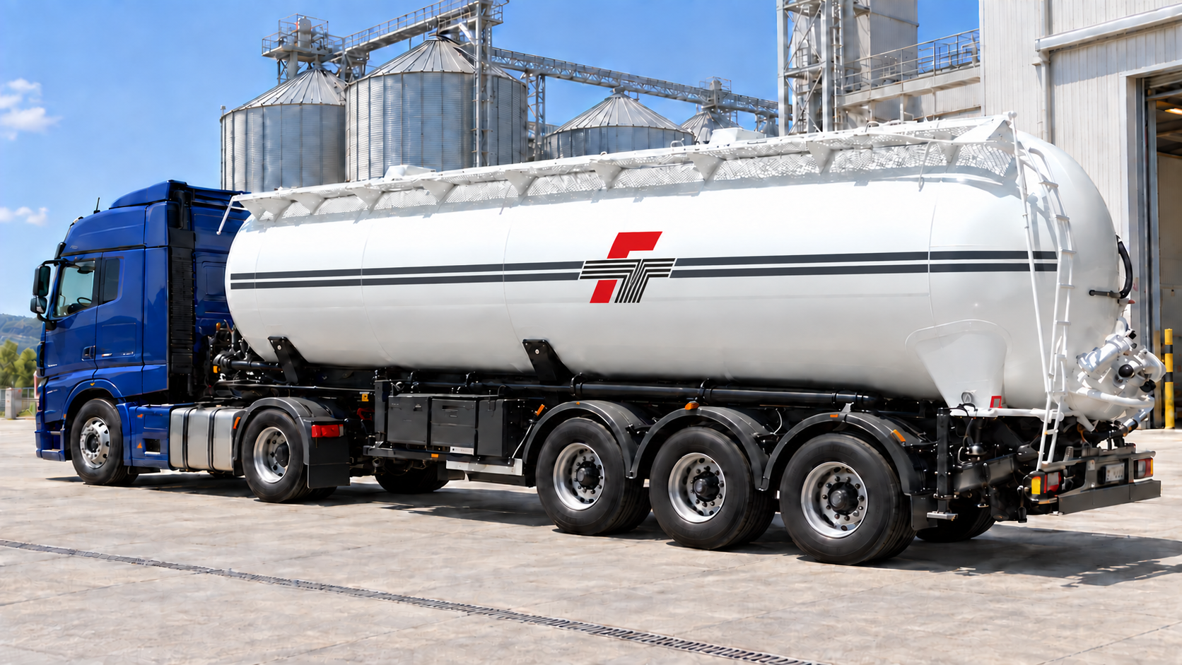 Four Trans logistics vehicle