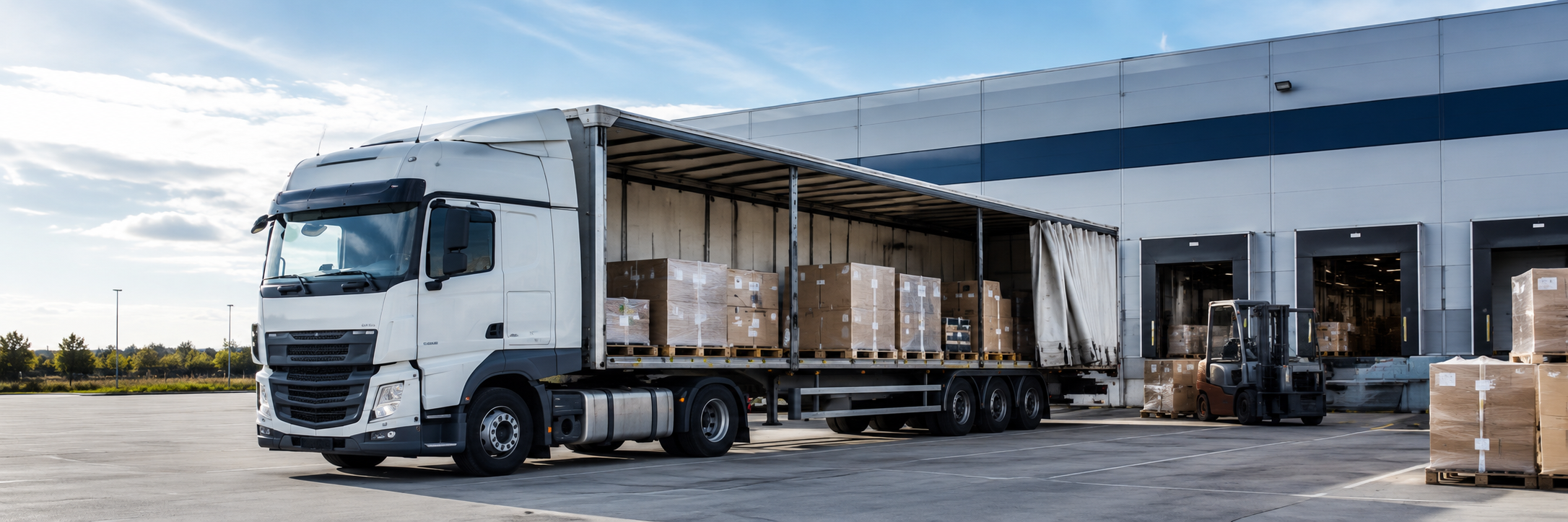 Four Trans logistics fleet